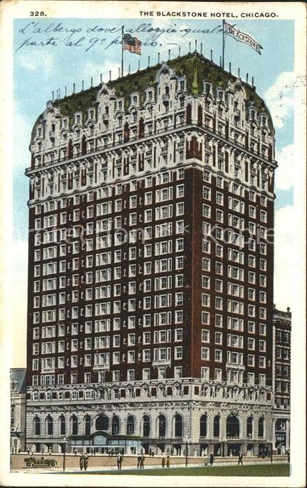 Chicago Illinois Blackstone Hotel