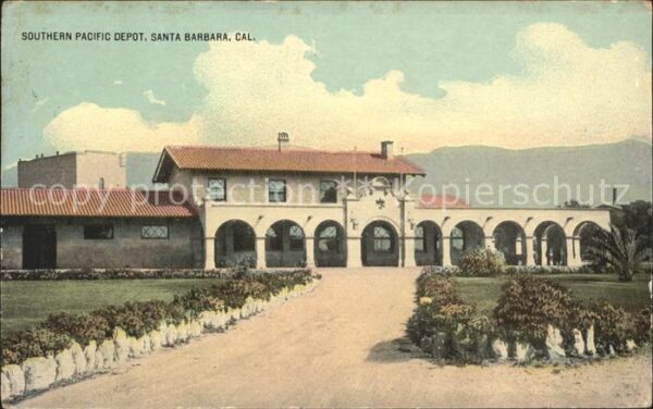 Santa Barbara California Southern Pacific Depot