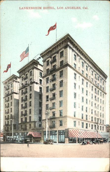 Los Angeles California Lankershim Hotel Flag