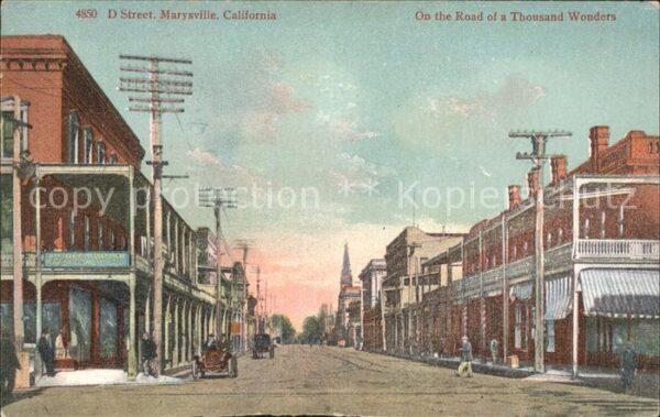 Marysville California D Street