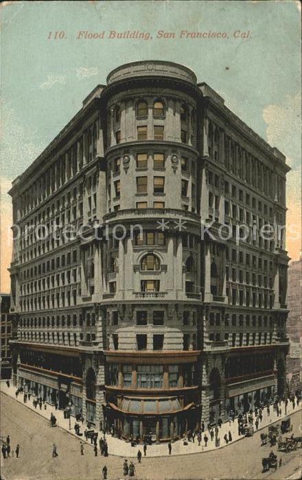 San Francisco California Flood Building