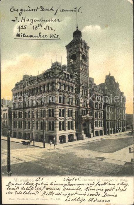Milwaukee Wisconsin Chamber of Commerce Building