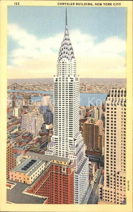 New York City Chrysler Building Skyscraper