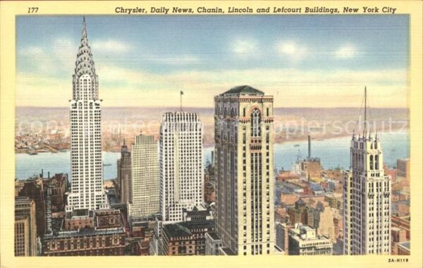 New York City Tall Buildings Skyscraper