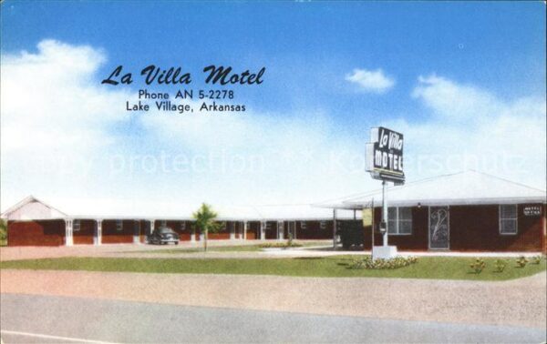 Lake Village Arkansas La Villa Motel