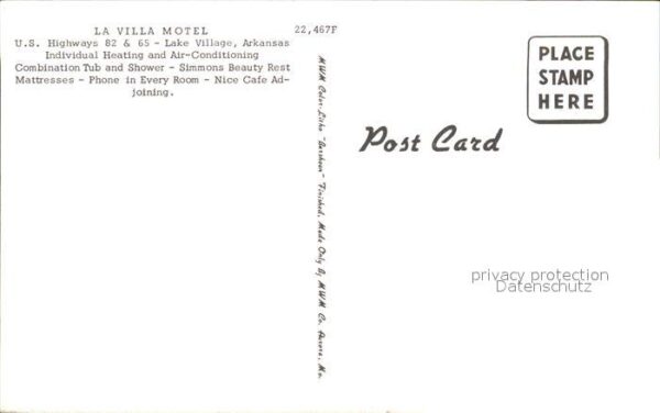Lake Village Arkansas La Villa Motel – Bild 2