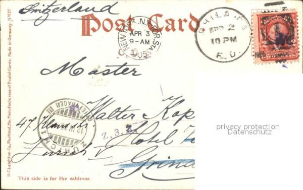 Atlantic City New Jersey Bathing Scene Beach – Bild 2