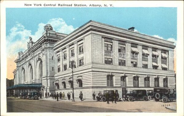 Albany New York Central Railroad Station