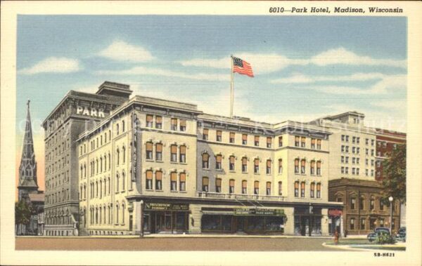 Madison Wisconsin Park Hotel Flag