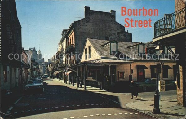 New Orleans Louisiana Bourbon Street