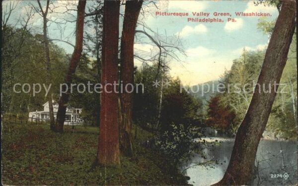 Philadelphia Pennsylvania Picturesque Valley Green Wissahickon