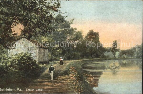 Bethlehem Pennsylvania Lehigh Canal