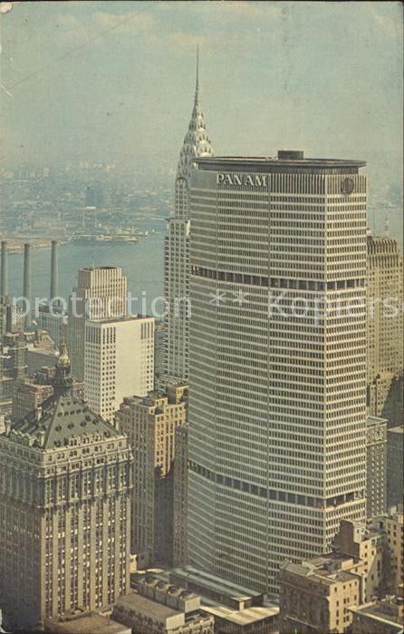 New York City Pan Am Building Skyscraper