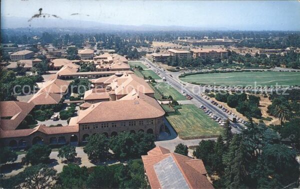 Palo Alto Stanford University aerial view