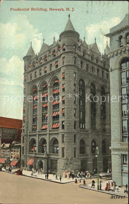 Newark New Jersey Prudential Building