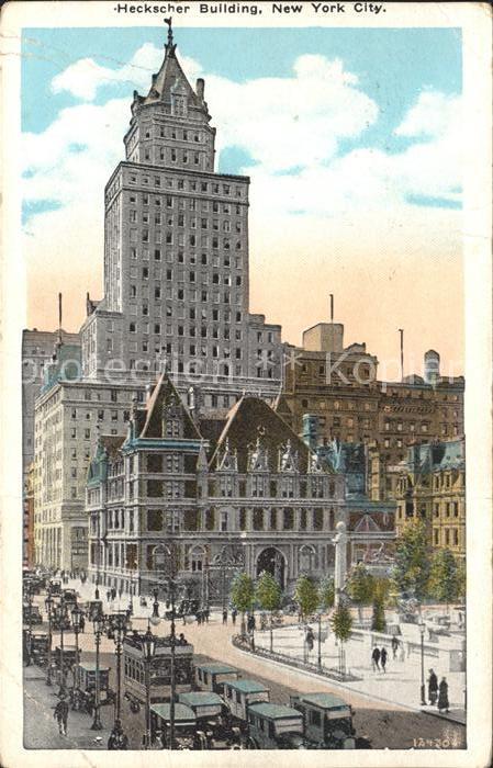 New York City Heckscher Building Monument
