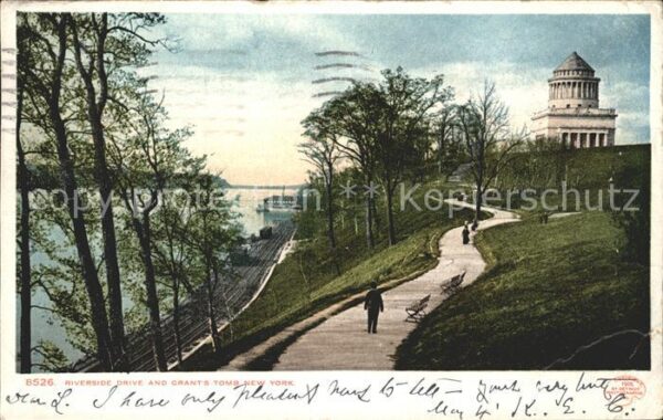New York City Riverside Drive and Grant's Tomb Genera