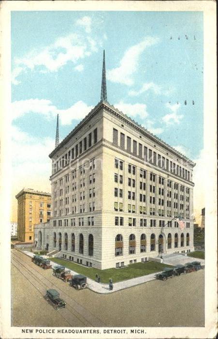 Detroit Michigan New Police Headquarters