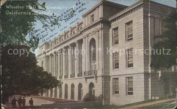Berkeley California Wheeler Hall University