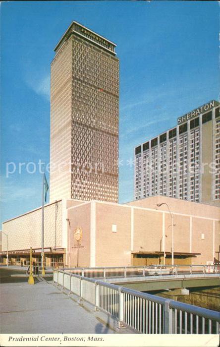Boston Massachusetts Prudential Center Sheraton Hotel