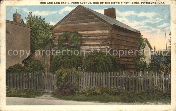 Pittsburgh Mud and Log Cabin One of the City's fir