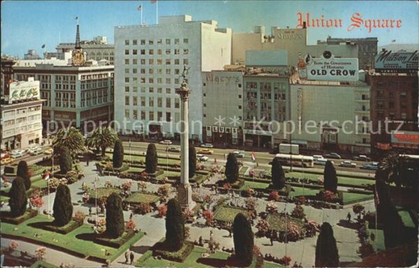 San Francisco California Union Square Monument