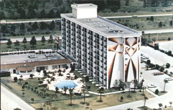 Orlando Florida The International Inn Hotel aerial view