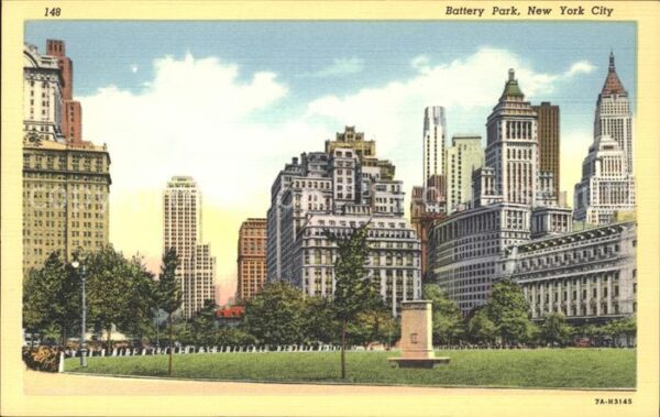 New York City Battery Park Skyscraper