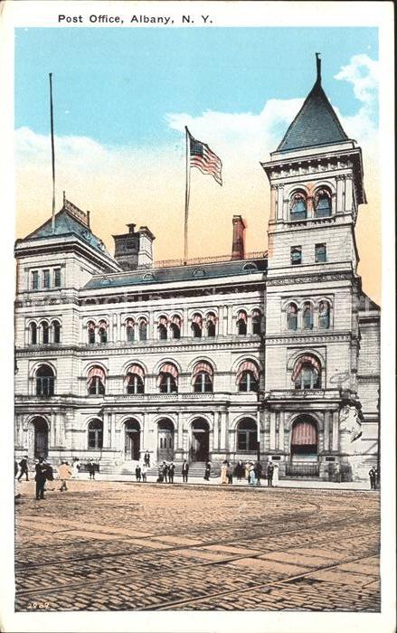 Albany New York Post Office Flag