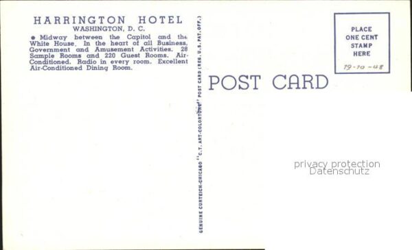 Washington DC Harrington Hotel – Bild 2
