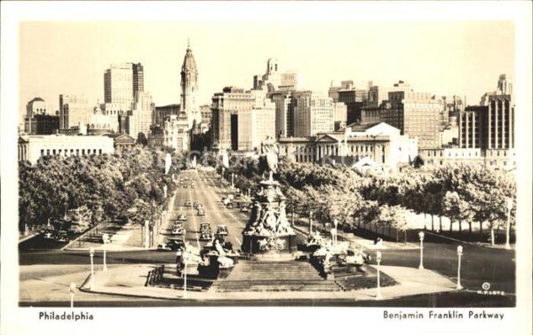 Philadelphia Pennsylvania Benjamin Franklin Parkway Washington Mo