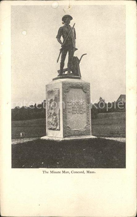 Concord Massachusetts The Minute Man Monument