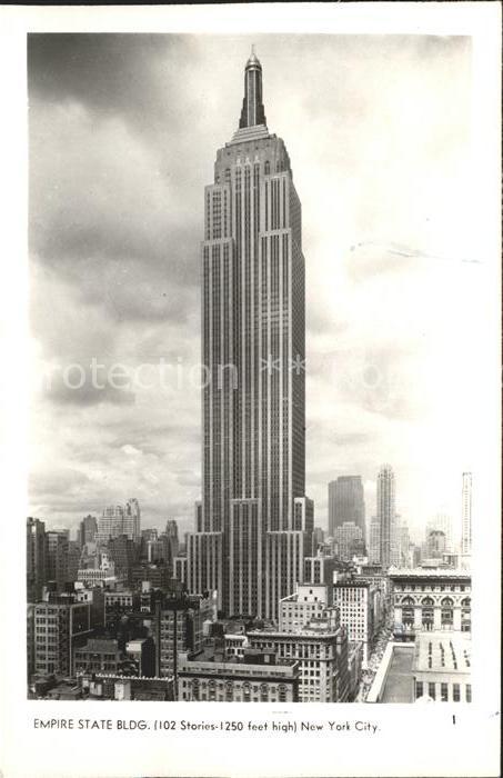 New York City Empire State Building Skyscraper