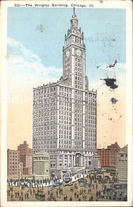 Chicago Illinois Wrigley Building