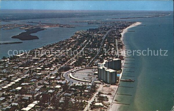 Clearwater Beach Aerview