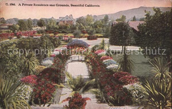 San Francisco California Private Residence and Grounds