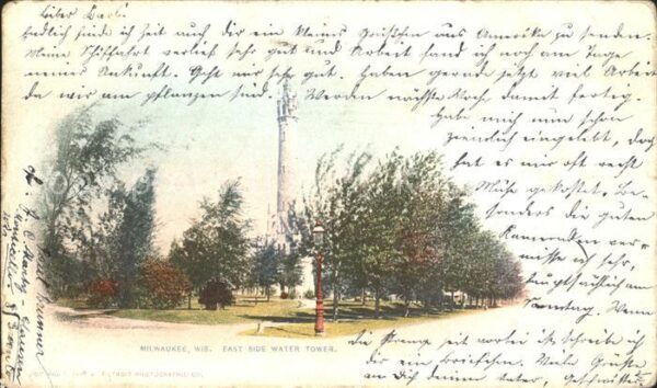 Milwaukee Wisconsin East Side Water Tower