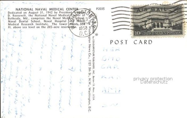Bethesda Maryland National Naval Medical Center – Bild 2