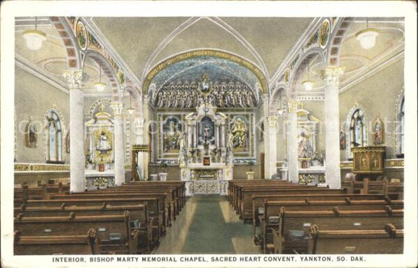 Yankton Interior of Bishop Marty Memorial Chape