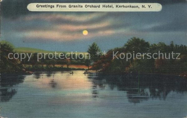 Kerhonkson Near Granite Orchard Hotel Lake Moonlig