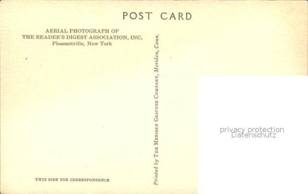Pleasantville New York Reader's Digest Association aerial view – Bild 2