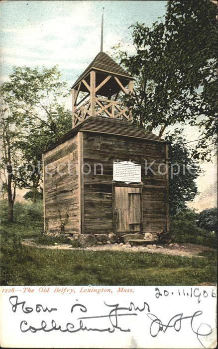 Lexington Massachusetts Old Belfry