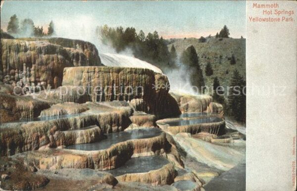 Yellowstone National Park Mammoth Hot Springs