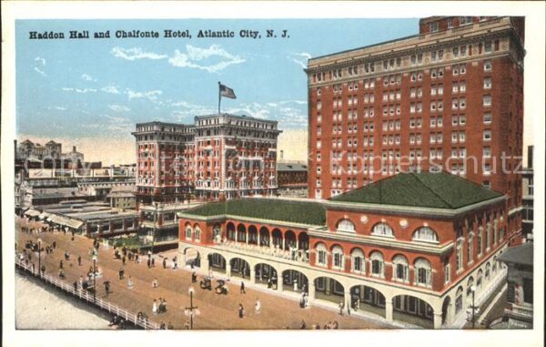 Atlantic City New Jersey Haddon Hall and Chalfonte Hotel