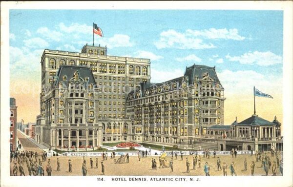 Atlantic City New Jersey Hotel Denis Flag
