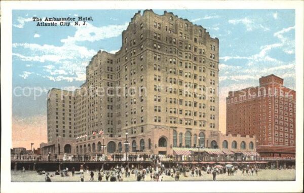 Atlantic City New Jersey Ambassador Hotel