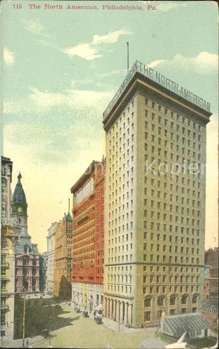 Philadelphia Pennsylvania The North American Hotel