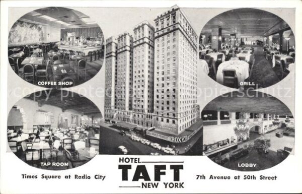 New York City Hotel Taft Times Square Radio City