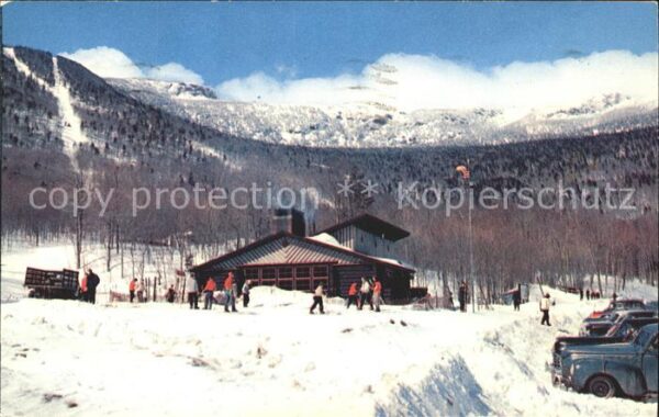 Stowe Vermont Chairlift at Mount Mansfield Winterspor