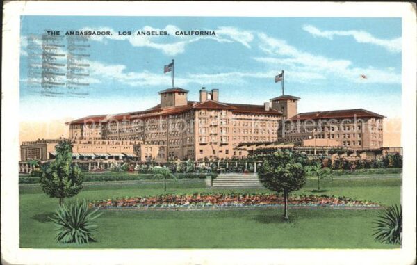 Los Angeles California The Ambassador Hotel